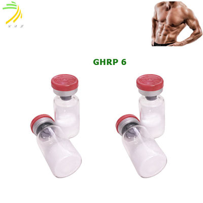quality 10 میلی گرم / ویال پپتیدهای بدن ساز GHRP 6 برای کاهش وزن CAS 87616-84-0 factory